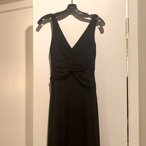 Laundry Black Crepe Gown